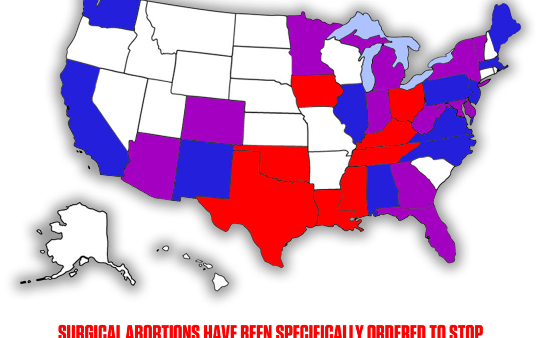 BREAKING: Its working! 8 states have ordered abortions to stop!