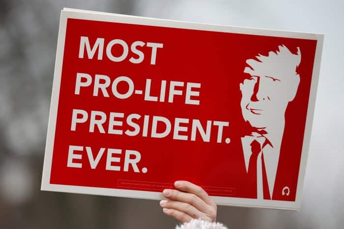 Is Trump the most pro-life president in history?