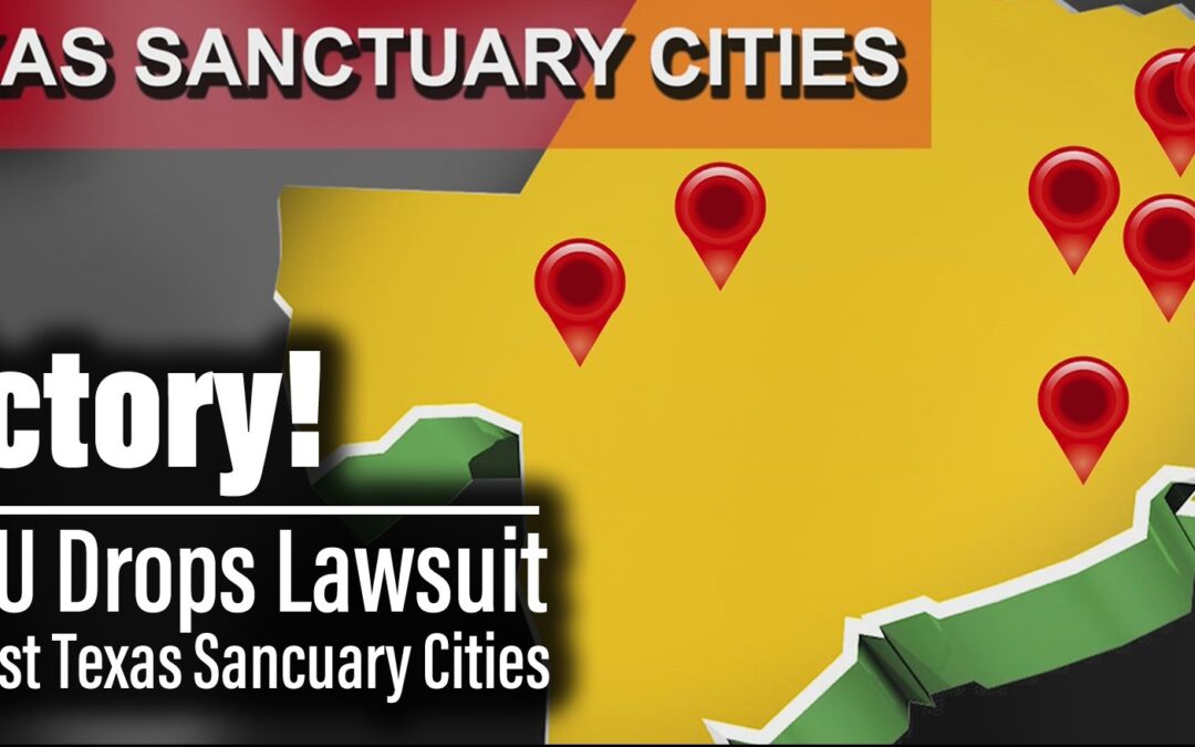 BREAKING: ACLU drops lawsuit against 7 Texas Sanctuary Cities for the Unborn | The Mark Harrington Show